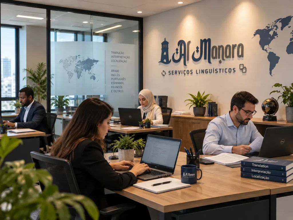 Equipe de gestão de projetos de tradução